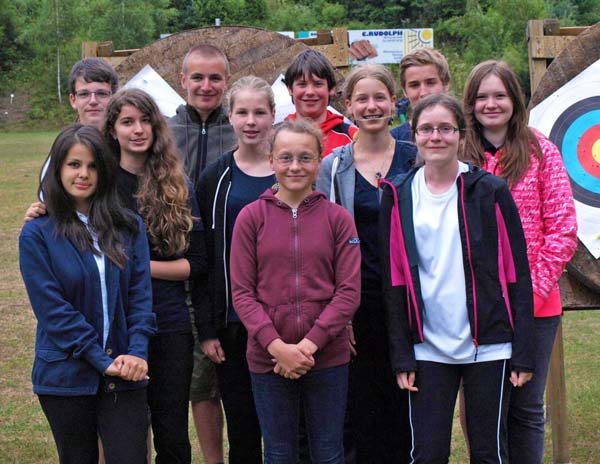 Landkreis Miltenberg - Amorbach - Bogensport - Alle Teilnehmer der Schulsport-Meisterschaften 2014